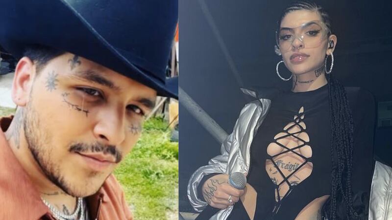 Christian Nodal le dedica a Cazzu la misma canción que a Belinda y desata revuelo
