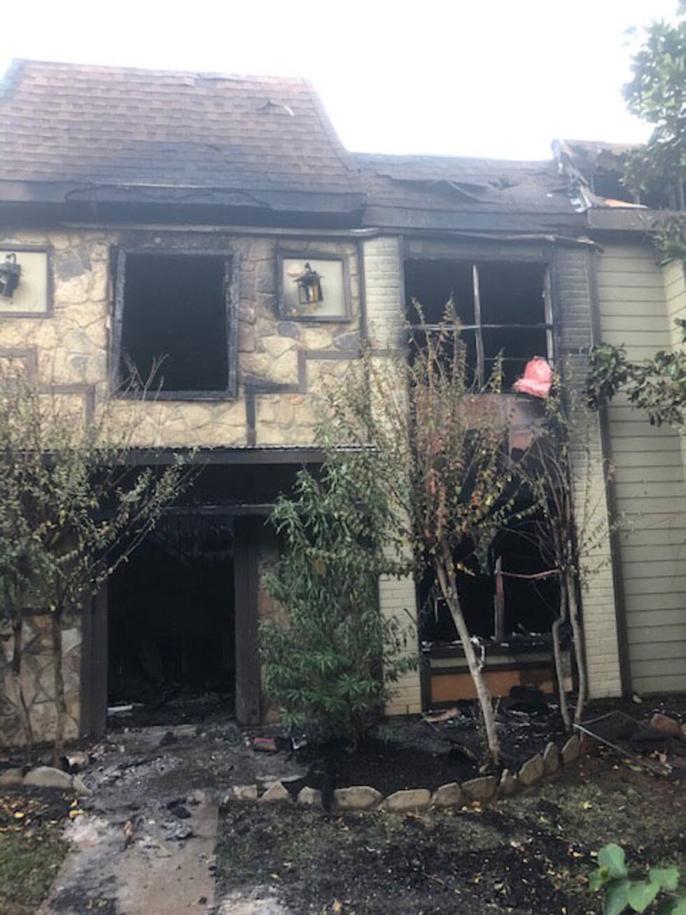 Firefighters from multiple fire departments battled a fire at an apartment complex on North...